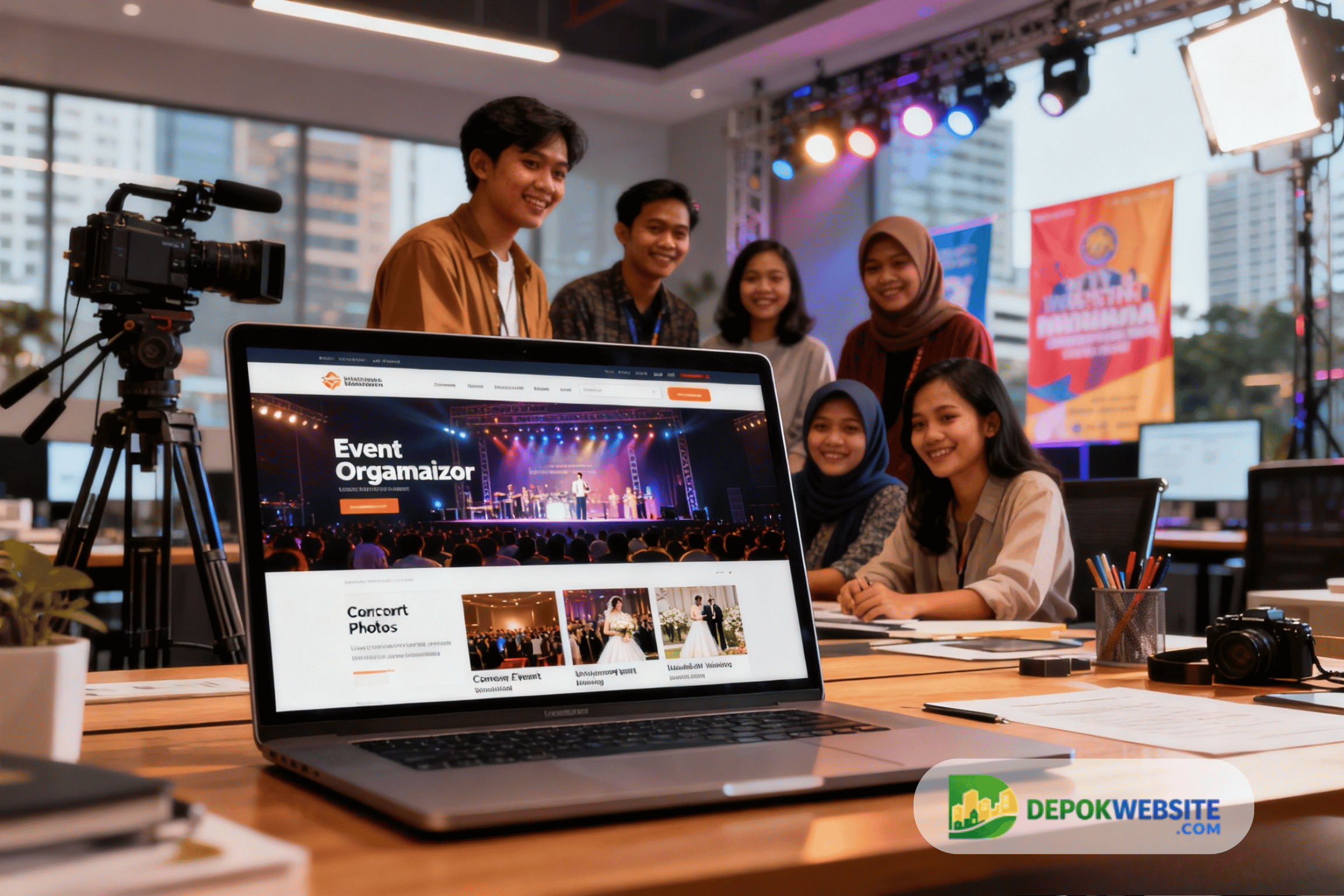 Jasa Pembuatan Website untuk Event Organizer di Depok Profesional